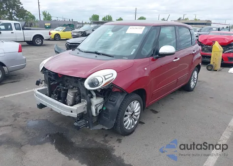 2014 Fiat 500L Easy from USA, damaged, VIN ZFBCFABH0EZ026995